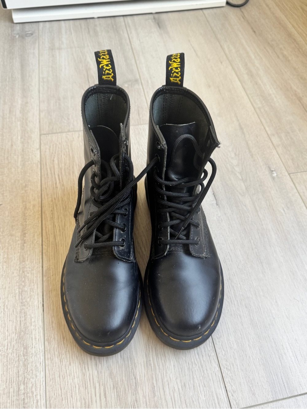 Dr. Martens Lace-Up Combat Boots